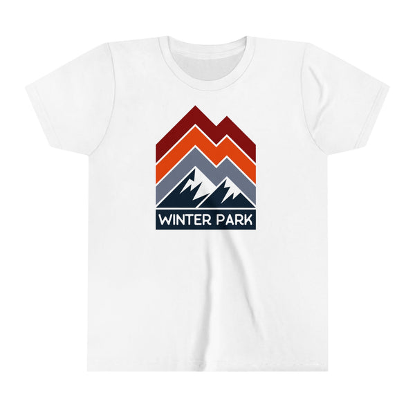 Winter Park, Colorado Youth Shirt - Retro Mountain Winter Park Kid's T-Shirt