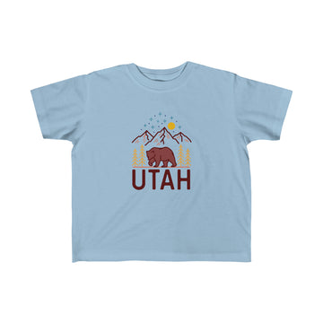 Buy light-blue Utah Toddler T-Shirt - Unisex Toddler Utah Shirt