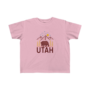 Buy pink Utah Toddler T-Shirt - Unisex Toddler Utah Shirt
