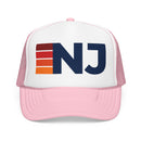 New Jersey Trucker Hat - NJ Abbr retro cap-3