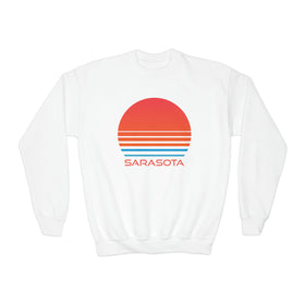 Sarasota, Florida Youth Sweatshirt - Unisex Kid's Sarasota Crewneck Sweatshirt