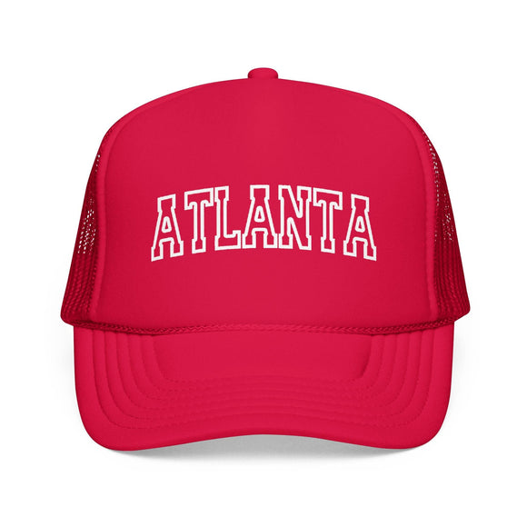 Kids Atlanta, Georgia Trucker Hat Vintage College Foam Mesh