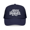 Kids North Dakota Trucker Hat - Youth Snapback Cap