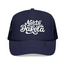 Kids North Dakota Trucker Hat - Youth Snapback Cap