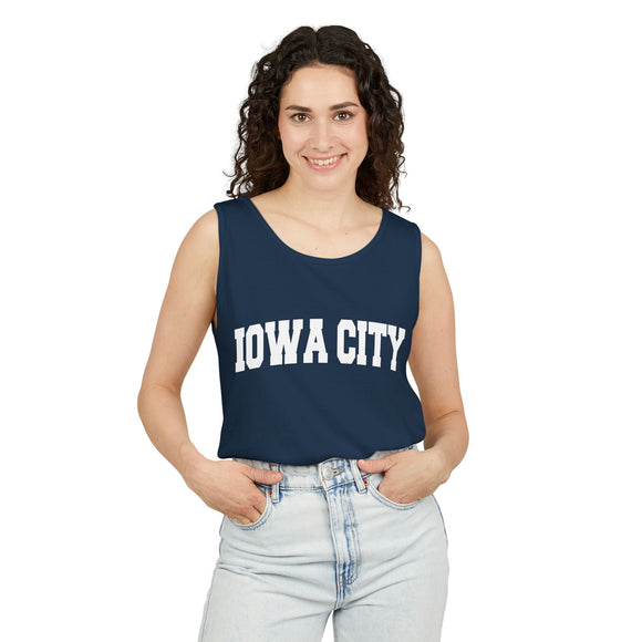 Iowa City, Iowa Tank Top Unisex | Comfort Colors - 100% Cotton
