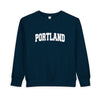 Portland, Oregon Sweatshirt - Portland Toddler Crewneck Sweatshirt