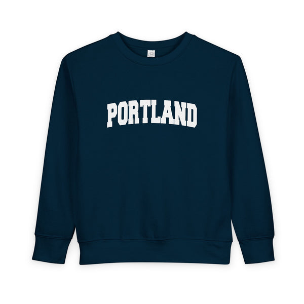 Portland, Oregon Sweatshirt - Portland Toddler Crewneck Sweatshirt