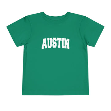Austin, Texas Toddler Graphic Tee - Kids Austin Vacation T-Shirt