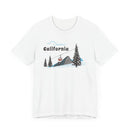 California T-Shirt - Retro Ski Mountain Gondola Unisex California Shirt-21
