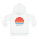 Brooklyn, New York Toddler Hoodie - Retro 80s-5