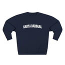 Premium Santa Barbara, California Retro Graphic Sweatshirt-4