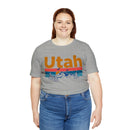 Utah T-Shirt - Mountain Sunset Unisex Utah Shirt-27