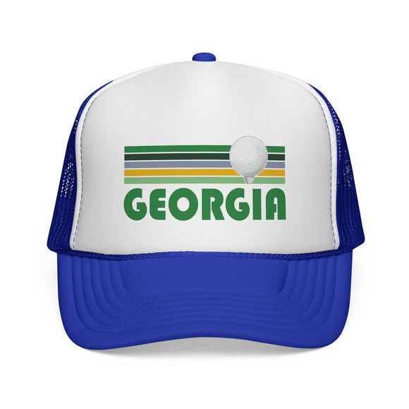 Georgia Retro Golf Trucker Hat