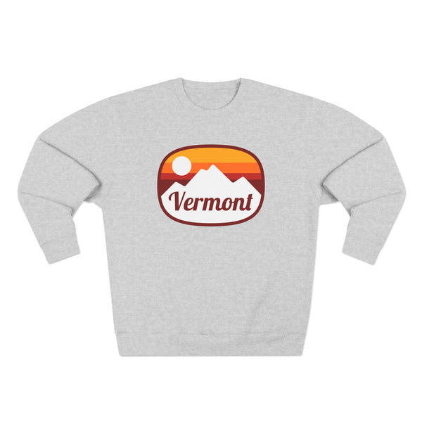 Premium Vermont Sweatshirt - Retro Unisex Sweatshirt