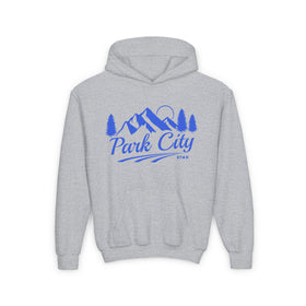 Retro Park City, Utah Youth Hoodie - Mountain Park City, Utah Kids Sweatshirt, Cute Park City, Utah Children's Pullover