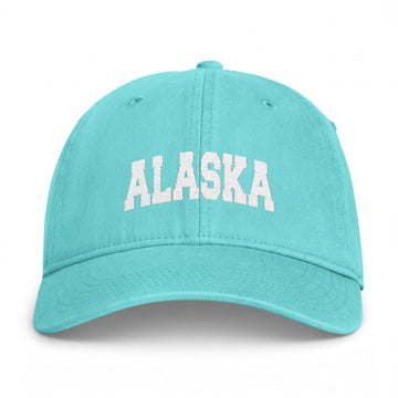 Buy chalky-mint Alaska Washed Baseball Cap - Vintage Coastal Comfort Colors