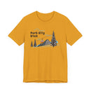 Park City, Utah T-Shirt - Retro Ski Mountain Gondola Unisex Park City Shirt-27