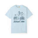 Jackson Hole, Wyoming Graphic Tee - Mountain Illustration Jackson Hole T Shirt-4