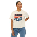 Women's Bend, Oregon Boxy Graphic Tee - Slightly Cropped-7