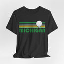 Golf Michigan T-Shirt - Retro Golf Unisex Michigan Shirt-23