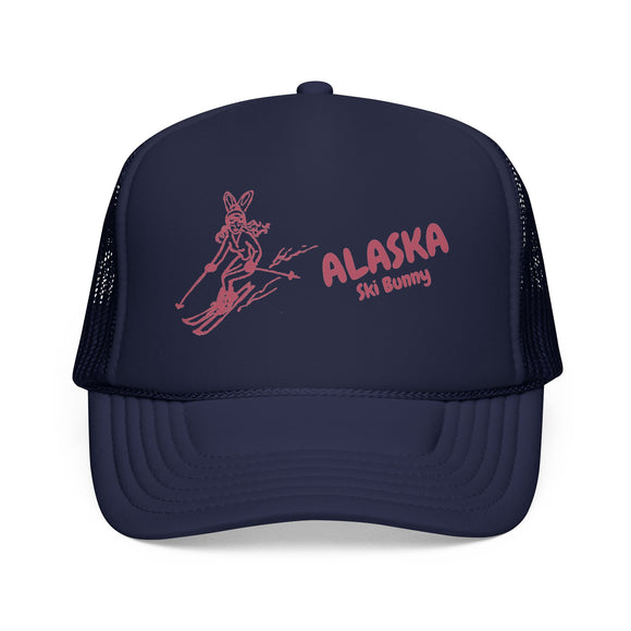 Alaska Ski Bunny Foam Trucker Hat