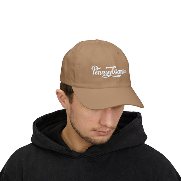 Pennsylvania Dad Hat - Embroidered Pennsylvania Classic Dad Cap