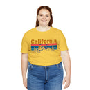 California T-Shirt - Mountain Sunset Unisex California Shirt-104