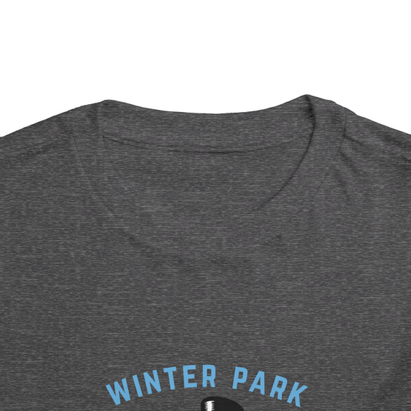 Winter Park, Colorado Toddler Skiing Snowman Graphic Tee - Kids Winter Park Shirt