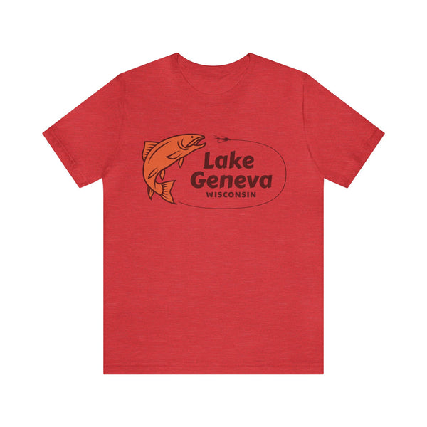 Lake Geneva, Wisconsin T-Shirt - Unisex Fishing Shirt
