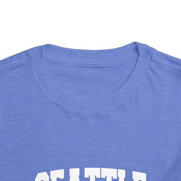 Seattle, Washington Toddler Graphic Tee - Kids Seattle Vacation Shirt