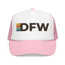 Dallas, Texas Trucker Hat - DFW Abbr retro cap-4