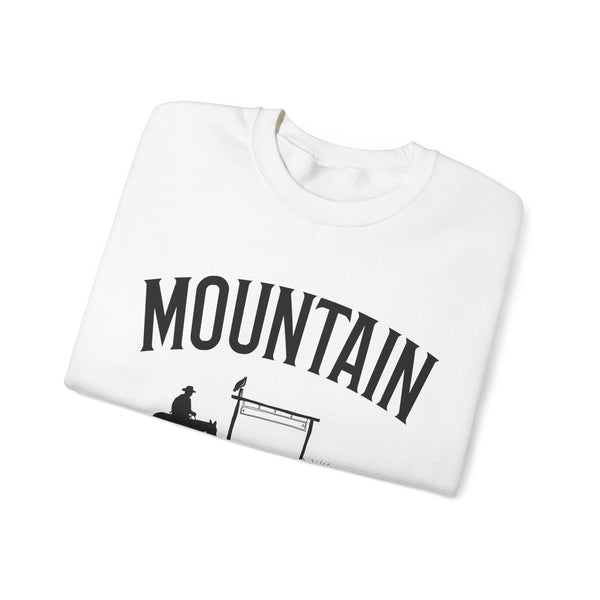Mountain Sweatshirt - Mountain Cowboy Graphic Crewneck
