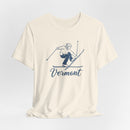 Vermont T Shirt - Vintage Ski Graphic Vermont Tee-12