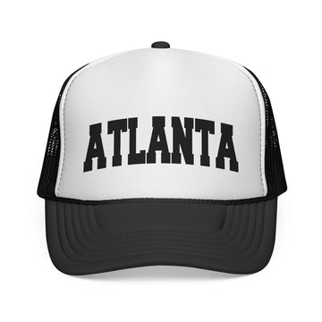 Atlanta, Georgia Collegiate Style Trucker Hat - 0