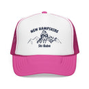 New Hampshire Ski Babe Trucker Hat — Foam Mesh Cap-2