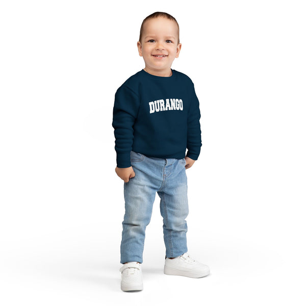 Durango, Colorado Toddler Sweatshirt - Durango Toddler Crewneck Sweatshirt