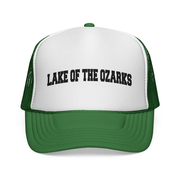 Lake of the Ozarks, Missouri Collegiate Style Trucker Hat