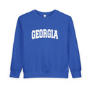Georgia Toddler Sweatshirt - Georgia Toddler Crewneck Sweatshirt-2