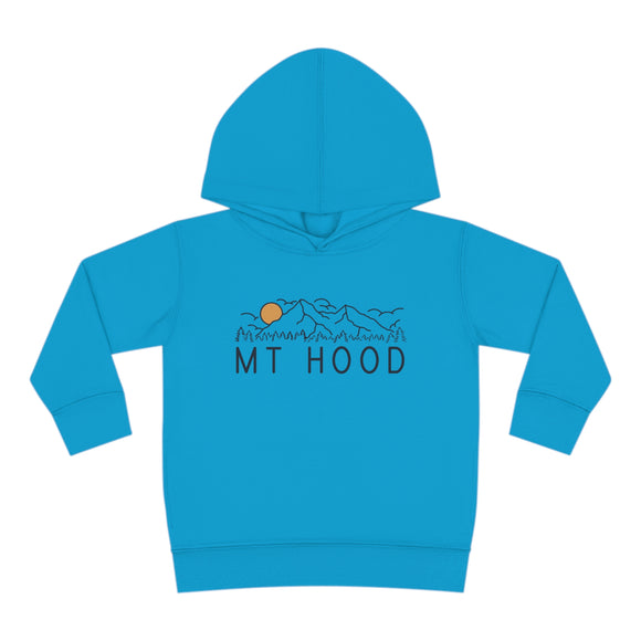 Mt Hood, Oregon Toddler Hoodie - Unisex Mt Hood Toddler Sweatshirt