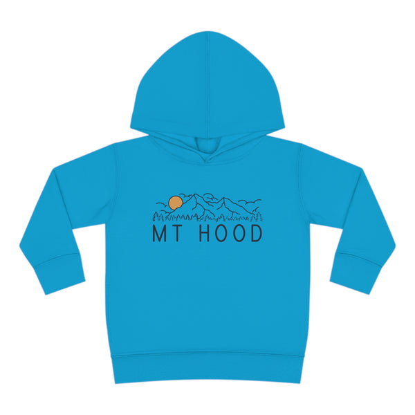 Mt Hood, Oregon Toddler Hoodie - Unisex Mt Hood Toddler Sweatshirt