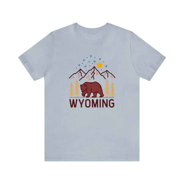 Wyoming T-Shirt - Retro Unisex Wyoming Shirt