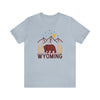 Wyoming T-Shirt - Retro Unisex Wyoming Shirt