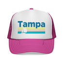 Tampa, Florida Retro Sailboat Trucker Hat-3