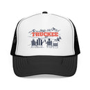 Truckee, California Après-ski Trucker Hat — Foam Mesh Cap-2