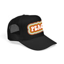 Retro Peace Trucker Hat Boho-8