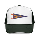 Hawai'i National Park Pennant Trucker Hat — Vintage Foam Mesh Cap-4