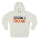 Moab, Utah Hoodie - Retro Mountain Unisex Sweatshirt-4