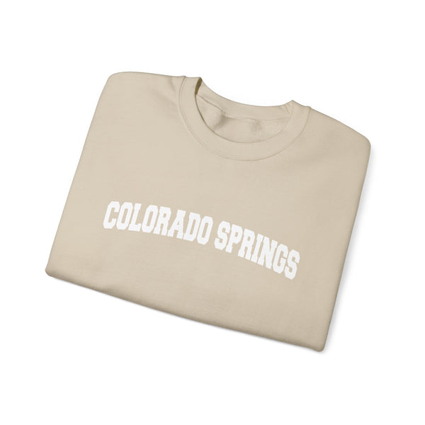 Colorado Springs, Colorado Sweatshirt - Unisex Graphic Crewneck