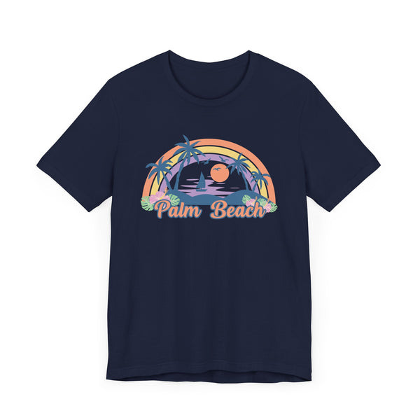 Palm Beach, Florida T-Shirt - Retro Beach Unisex Palm Beach Shirt