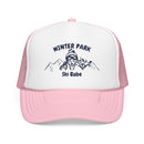 Winter Park, Colorado Ski Babe Trucker Hat — Foam Mesh Cap-1